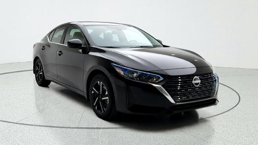 Super Black 2025 Nissan Sentra SV