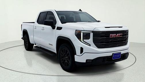 Summit White 2023 GMC Sierra 1500 Elevation
