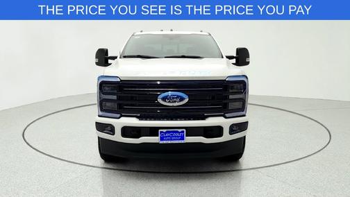 White Metallic 2026 Ford F-250 Platinum