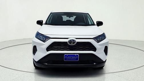White 2022 Toyota RAV4 LE
