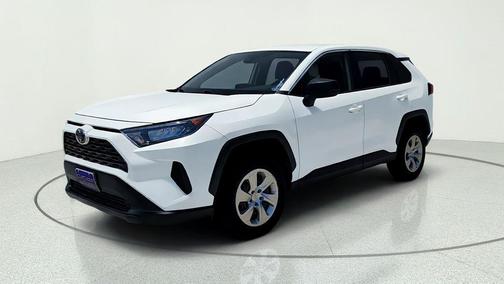 White 2022 Toyota RAV4 LE