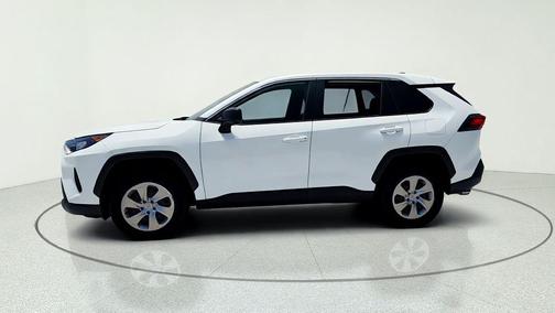 White 2022 Toyota RAV4 LE