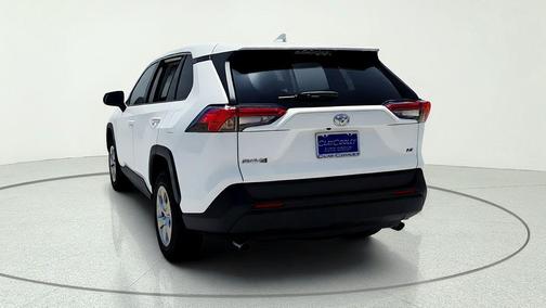 White 2022 Toyota RAV4 LE