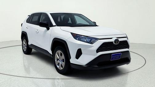White 2022 Toyota RAV4 LE