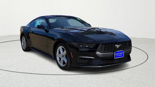 Shadow Black 2026 Ford Mustang EcoBoost Coupe