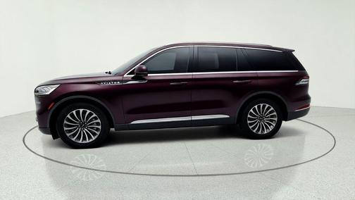 Red Metallic 2023 Lincoln Aviator Reserve RWD