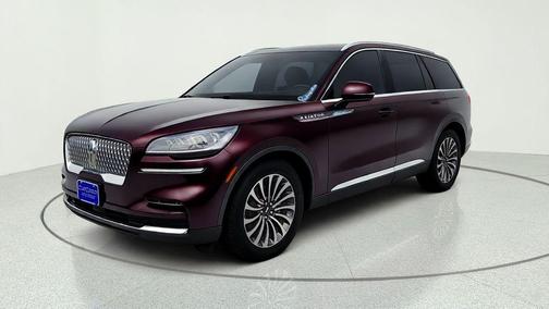 Red Metallic 2023 Lincoln Aviator Reserve RWD