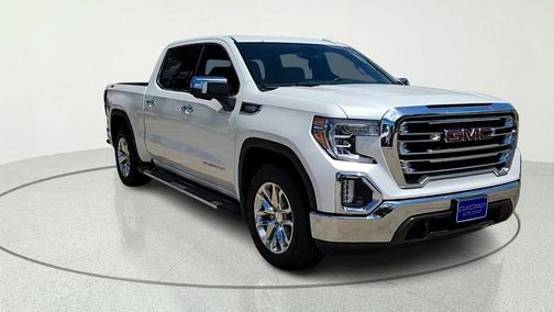 White Frost Tri-Coat 2020 GMC Sierra 1500 SLT