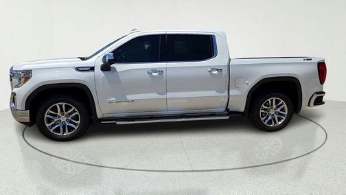 White Frost Tri-Coat 2020 GMC Sierra 1500 SLT