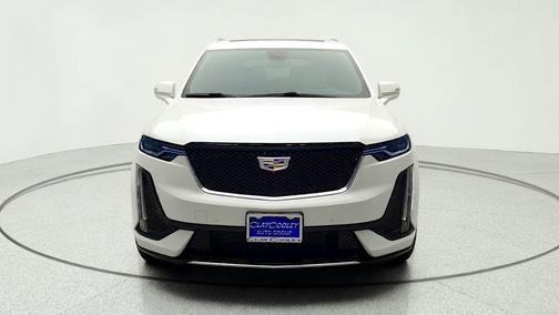 Crystal White Tri-Coat 2020 Cadillac XT6 Sport AWD