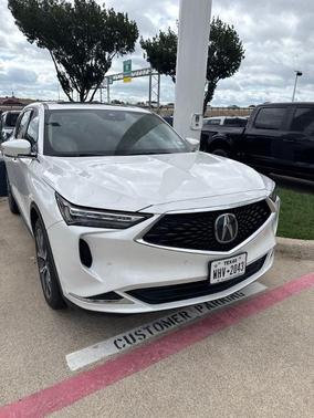 White 2024 Acura MDX Technology