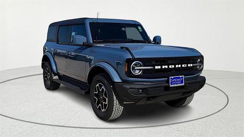 Azure Gray Metallic 2025 Ford Bronco Outer Banks SUV