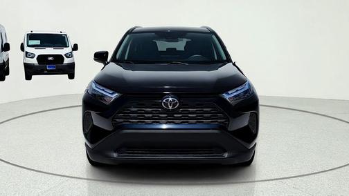 Midnight Black Metallic 2025 Toyota RAV4 Hybrid XLE