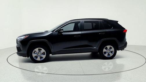 Midnight Black Metallic 2025 Toyota RAV4 Hybrid XLE
