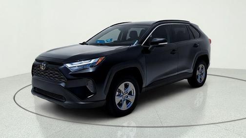 Midnight Black Metallic 2025 Toyota RAV4 Hybrid XLE