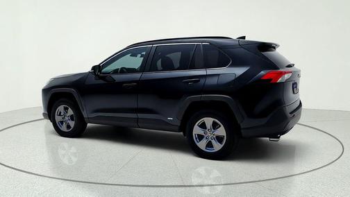 Midnight Black Metallic 2025 Toyota RAV4 Hybrid XLE