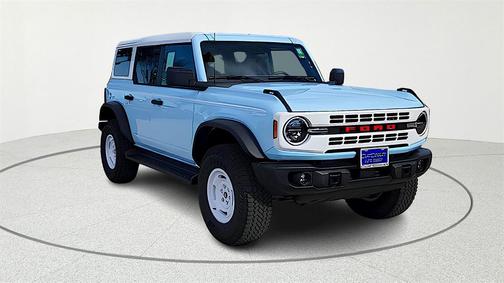Blue 2025 Ford Bronco Heritage Edition SUV