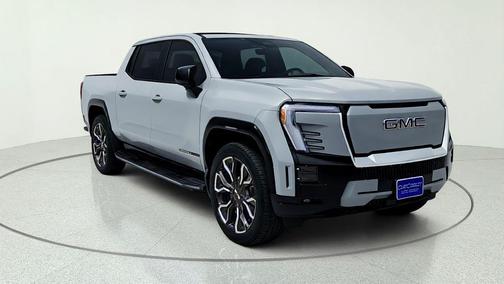 Gray 2025 GMC Sierra EV Denali