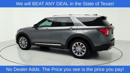 Gray Metallic 2026 Ford Explorer Platinum 4WD