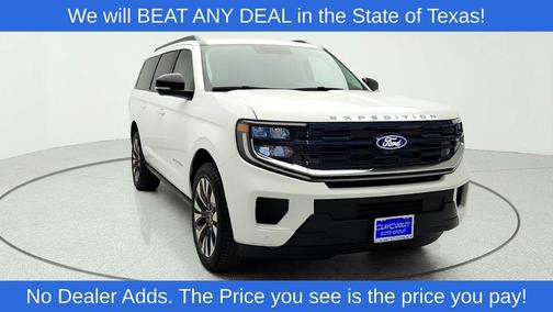 White Metallic 2027 Ford Expedition Max Platinum
