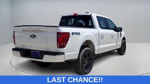 Star White 2025 Ford F-150 Platinum