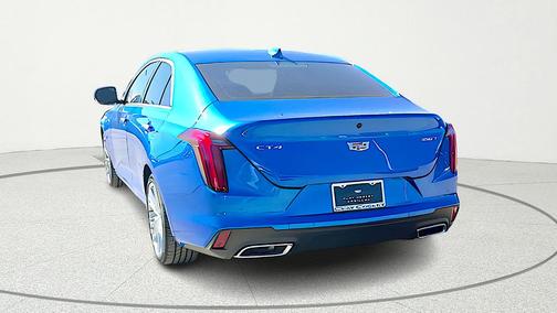 Coastal Blue Metallic 2026 Cadillac CT4 Premium Luxury
