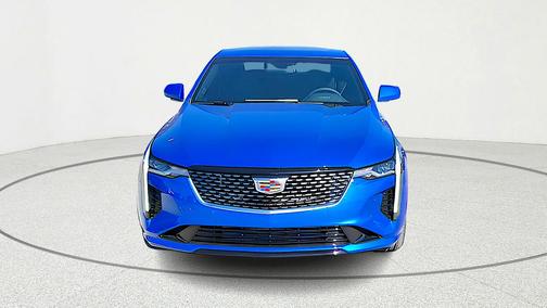 Coastal Blue Metallic 2026 Cadillac CT4 Premium Luxury