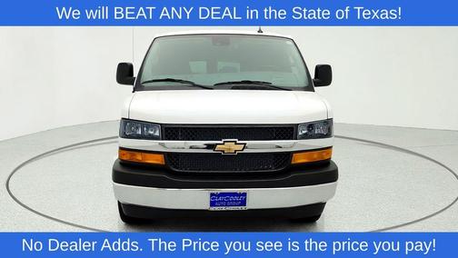Summit White 2025 Chevrolet Express 3500 LT