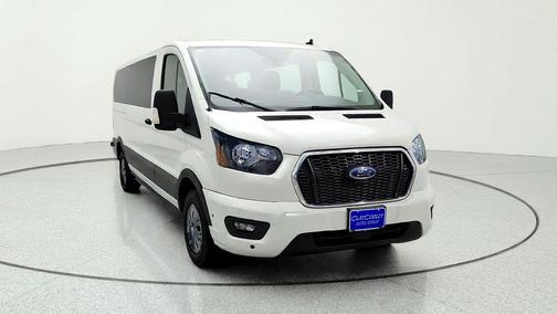 Oxford White 2024 Ford Transit-350 XLT