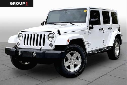 Bright White Clearcoat 2016 Jeep Wrangler Unlimited Sport