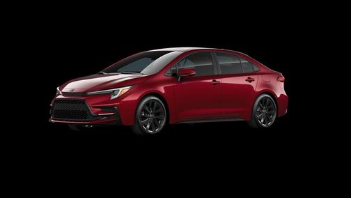 Red 2026 Toyota Corolla SE