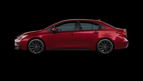 Red 2026 Toyota Corolla SE