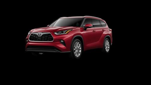 Red 2026 Toyota Highlander Limited