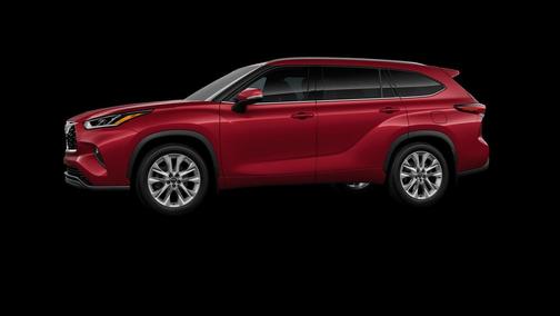 Red 2026 Toyota Highlander Limited