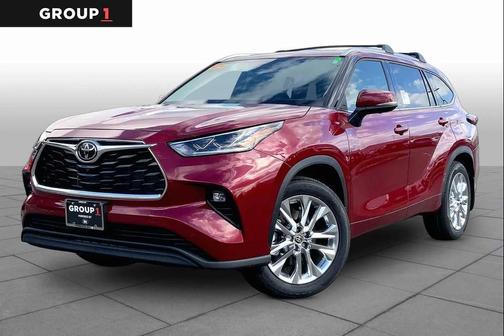 Red 2026 Toyota Highlander Limited