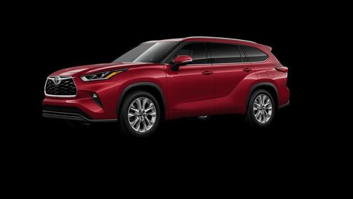 Red 2026 Toyota Highlander Limited