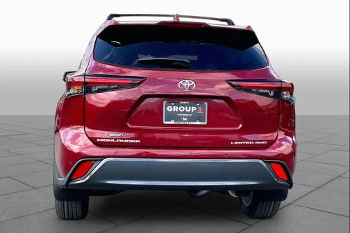 Red 2026 Toyota Highlander Limited