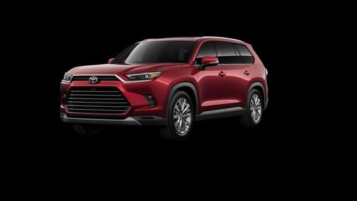 Red 2026 Toyota Grand Highlander Platinum
