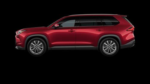 Red 2026 Toyota Grand Highlander Platinum