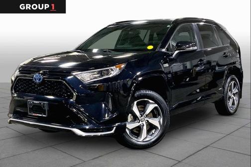 Midnight Black Metallic 2021 Toyota RAV4 Prime SE