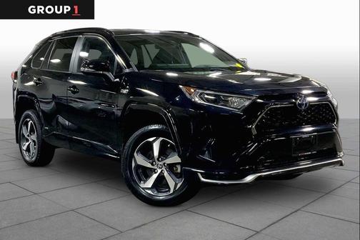 Midnight Black Metallic 2021 Toyota RAV4 Prime SE
