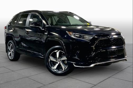 Midnight Black Metallic 2021 Toyota RAV4 Prime SE