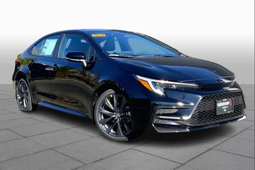 Black 2026 Toyota Corolla SE