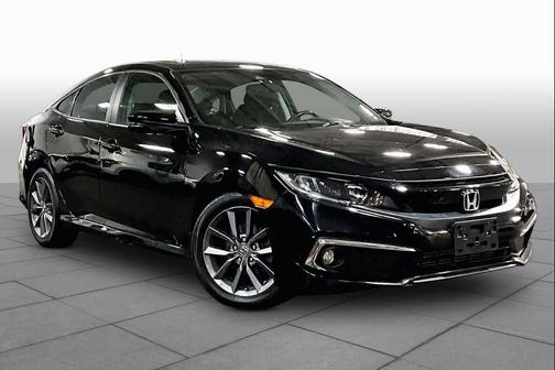 Crystal Black Pearl 2021 Honda Civic EX