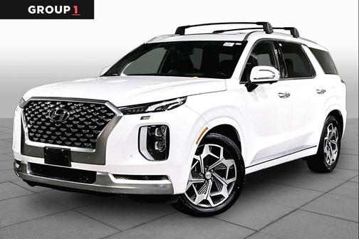 Hyper White 2021 Hyundai PALISADE Calligraphy