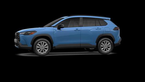 Blue 2026 Toyota Corolla Cross LE