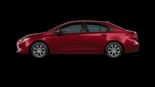 Red 2026 Toyota Corolla LE
