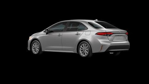 Gray 2026 Toyota Corolla Hybrid XLE