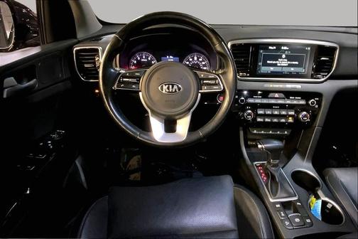 Black Cherry Pearl 2020 Kia Sportage EX
