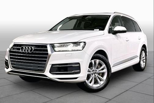 Glacier White Metallic 2019 Audi Q7 55 Premium Plus